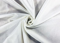 210GSM Materiał kostiumu kąpielowego Elastyczny 84% nylon do stroju domowego Biały